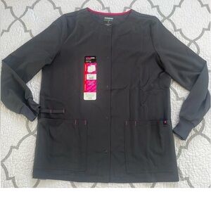 Scrubstar Active Warm-Up Dark Grey Jacket Women’s Size Small